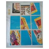 Tops wacky packages vintage cards