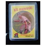 Bill Mazeroski vintage baseball card