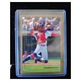 Sandy alomar Topps baseball card