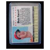 Dick Farrell Philadelphia Phillies baseball card