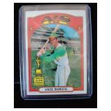 Angel Mangual vintage Topps baseball card