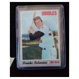 Brooks Robinson vintage Topps baseball card