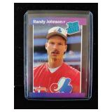 Donruss rated rookie Randy Johnson card