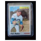 Phil Niekro vintage Topps baseball card
