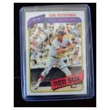 Carl yastrzemski Vintage Topps baseball card