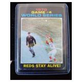 1970 world series vintage Topps card