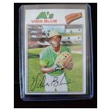 Vida blue vintage Topps baseball card