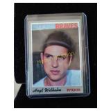 Hoyt Wilhelm vintage Topps baseball card