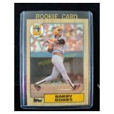 Tops Barry bonds rookie card