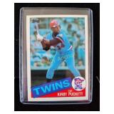 Tops Kirby Puckett rookie card