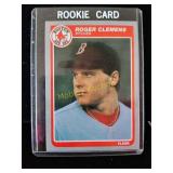 Fleer Roger Clemens rookie card