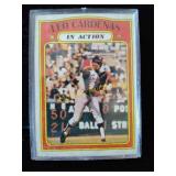 Leo Cardenas vintage tops baseball card