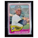 Elston Howard vintage Topps baseball card