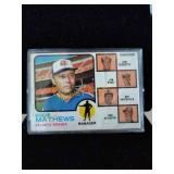Eddie Matthews vintage Topps baseball