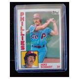 Mike Schmidt Vintage Topps baseball card