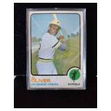 Al Oliver vintage Topps baseball card