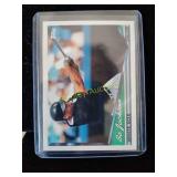 Bo Jackson vintage Topps baseball card