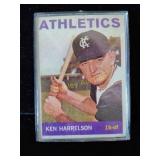 Ken harrelson vintage Topps baseball card