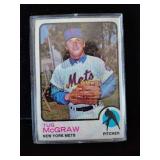 Tug McGraw vintage Topps baseball card