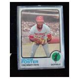 George Foster Topps baseball