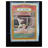 Chris speier vintage Topps baseball card