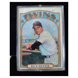 Rick renick vintage Topps baseball