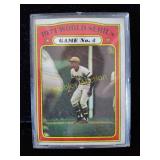 1971 world series game 4 vintage Topps baseball