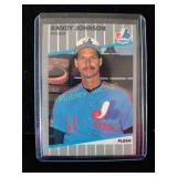 Fleer Randy Johnson rookie card