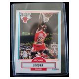 Michael Jordan basketball card Fleer