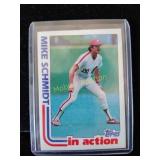 Mike Schmidt Topps vintage baseball card