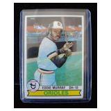 Eddie Murray vintage Topps baseball card