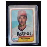 Nolan Ryan vintage baseball card