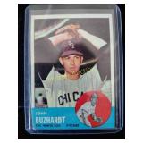 John buzhart vintage baseball card