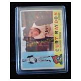 Curt Raydon vintage Topps baseball card