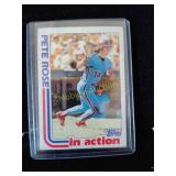 Pete Rose vintage Topps baseball card