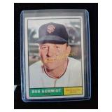 Bob Schmidt vintage Topps baseball card