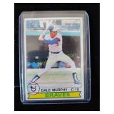 Dale Murphy vintage Topps baseball card