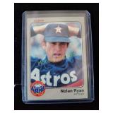 Nolan Ryan vintage Fleer Baseball Card