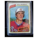 Dale Murphy vintage Topps baseball card