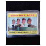 Bird Hill aces vintage Topps baseball card