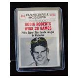 Baseball scoops vintage baseball card