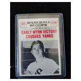 Baseball scoops vintage baseball card