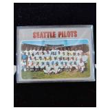 Vintage Seattle pilots Topps baseball card