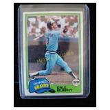 Dale Murphy Vintage Topps baseball card