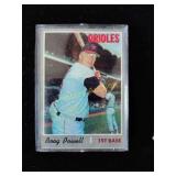 John Wesley Powell vintage Topps baseball card