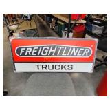 36 in x 16 in Freightliner in Embossed Metal sign
