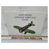 Spec-cast John Deere vintage airplane diecast