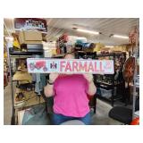 6'x36' embossed Farmall sign