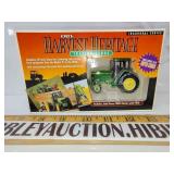 Ertl John Deere Harvest Heritage trading cards &