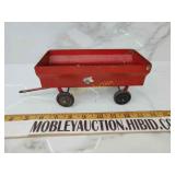 Vintage metal wagon